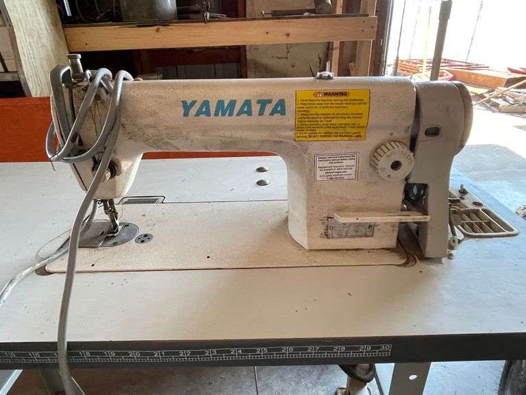 Yamata Industrial Sewing Machine Property Peddler