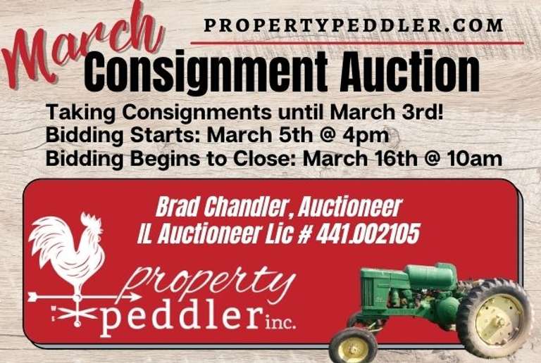 March Consignment Auction, 2021