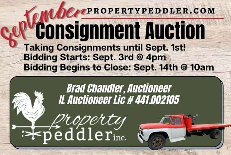 September Consignment Auction, 2021