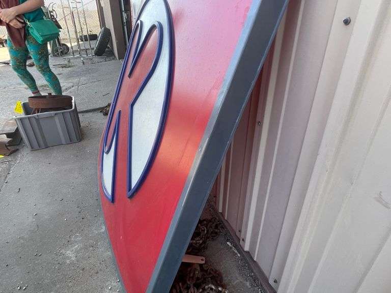 Large Circle K Sign Property Peddler