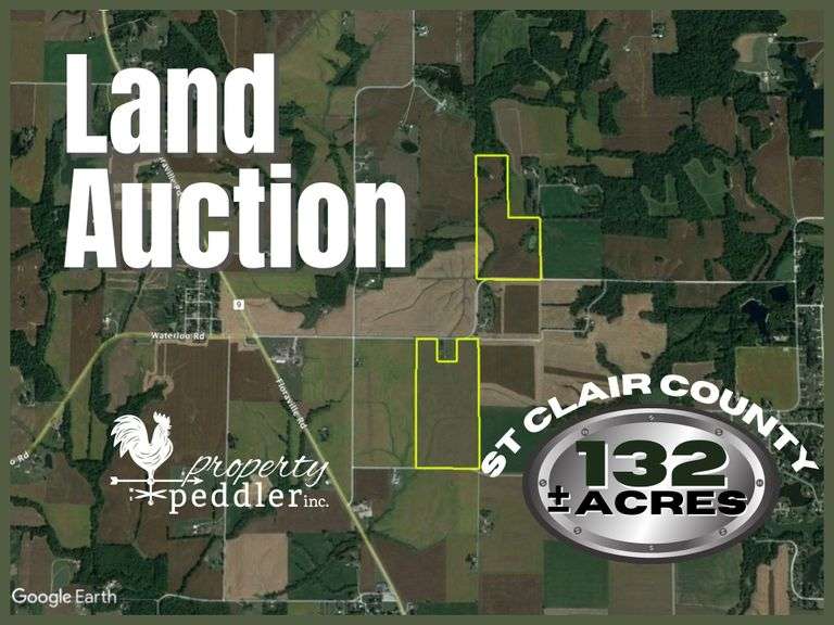 Land Auction: 132± Acres in St. Clair Co, IL