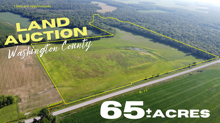 Land Auction: 65+/- Acre Farm in Washington County