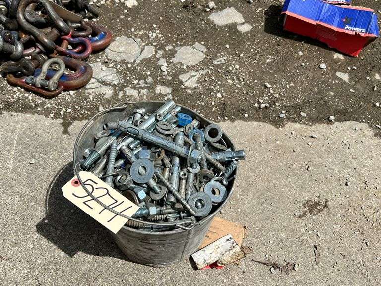 Bucket of Misc. Bolts Property Peddler