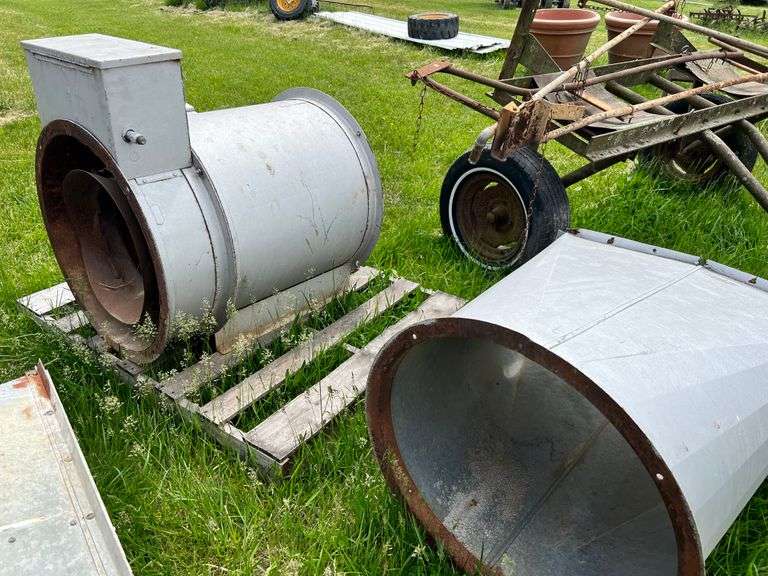 Grain Bin Blowers & Fan Transition Property Peddler