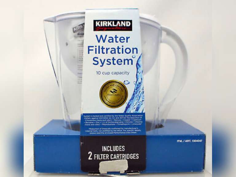 Kirkland Signature Water Filtration System Pitcher 21.99 Quarter Price