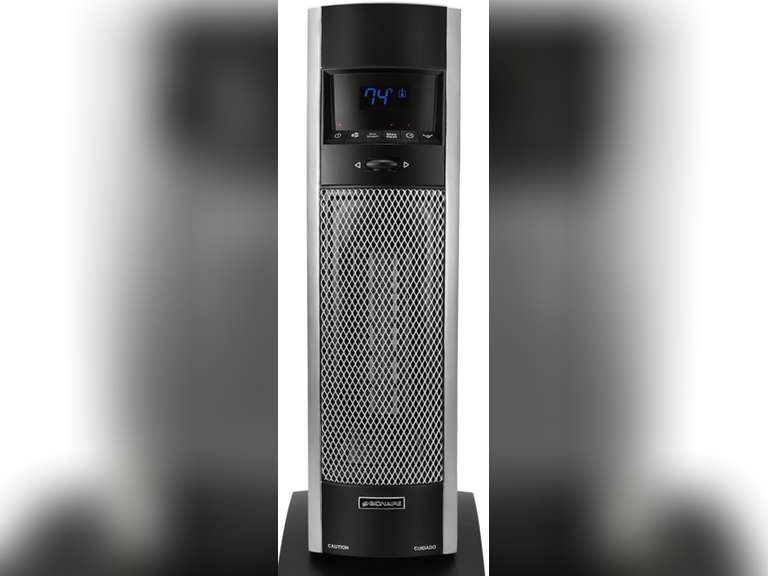 Bionaire BCH9214RE-BM Ceraminc Tower Heater Digital Thermostat u0026 Remote  69.95 - Quarter Price