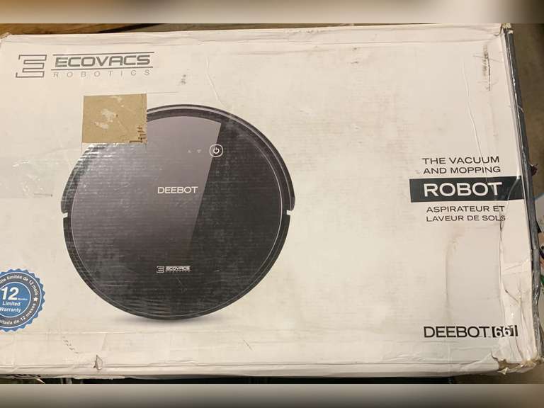 Mopping Robotic Vacuum Cleaner 