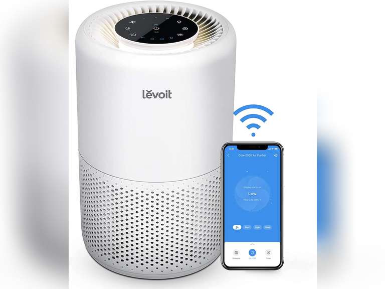 LEVOIT Air Purifiers for Home, Smart WiFi Alexa Control, H13 True HEPA