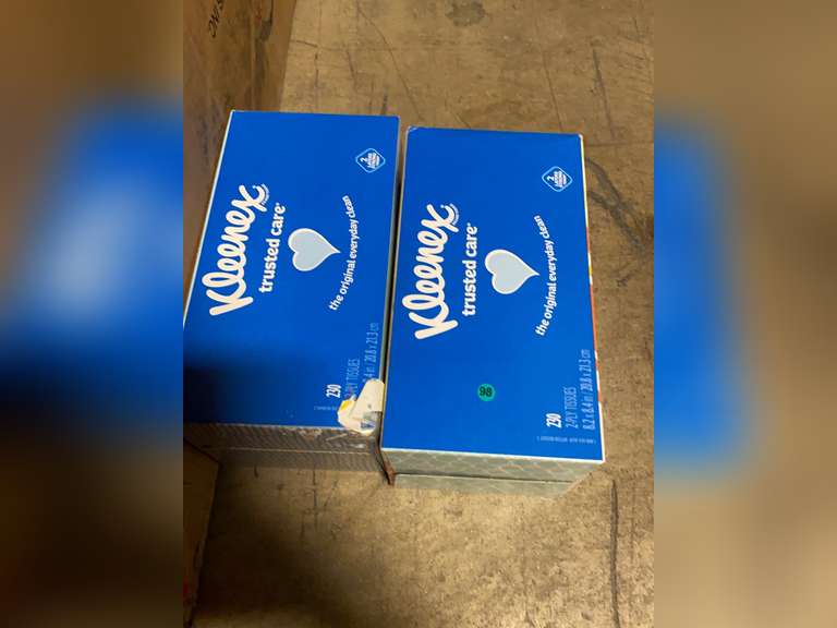 Kleenex Tissues 230 Count, 460 Facial Tissues Total, 2ply, Pack of 2