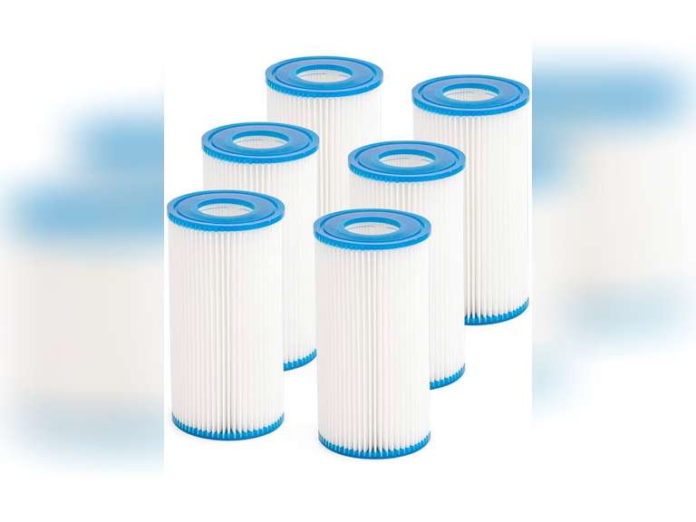 LVBANEWD 6 Pack Type A or C Replacement Filter Cartridge Compatible