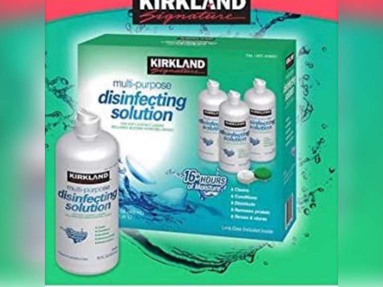 Kirkland Signature MultiPurpose Sterile Solution for Any Soft Contact
