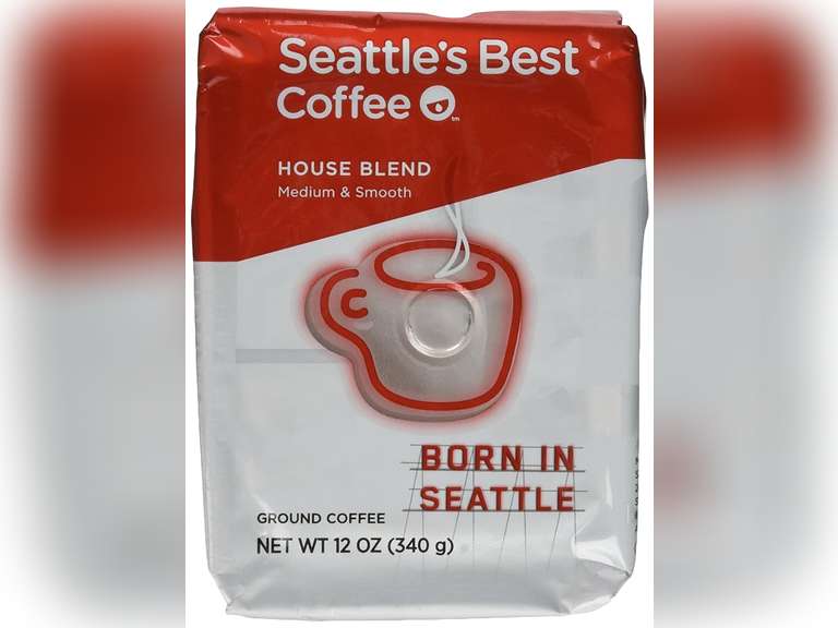 Seattle’s Best Coffee Born in Seattle Ground 12 Oz. [Pack of 6] 29.98