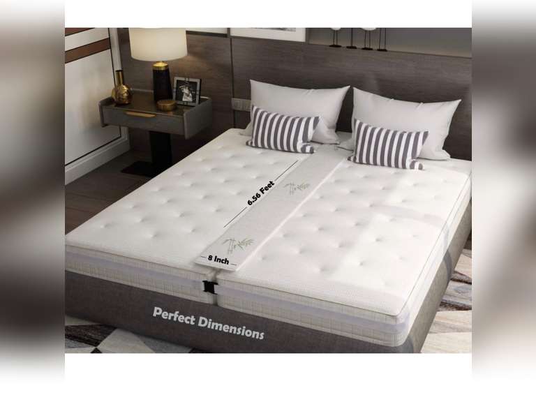 Bamboo Bed Bridge Twin To King Converter Kit Wide Bed Gap Filler to