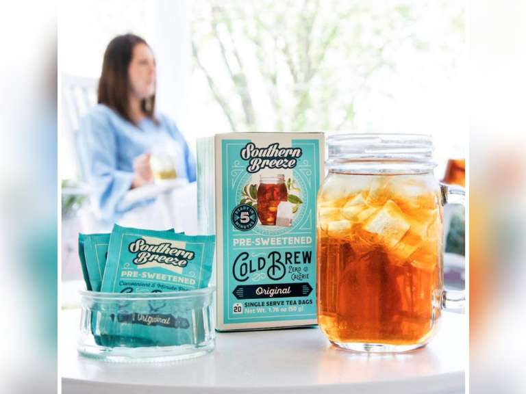 Southern Breeze Cold Brew Tea, Variety Pack Sweet Tea with Zero Calorie