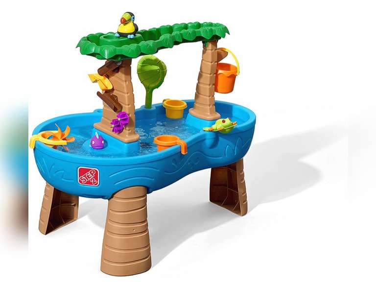 Step2 Tropical Rainforest Water Table Colorful Kids Water Play Table