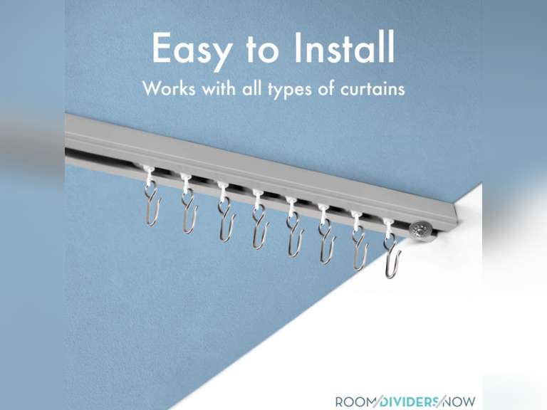 Room/Dividers/Now Ceiling Track Set Medium, for Spaces 6ft 12ft