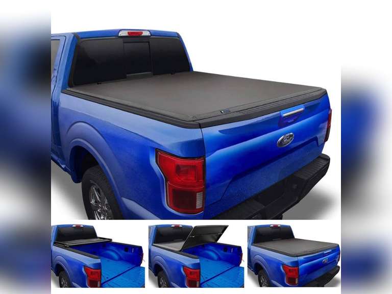 Tyger Auto T3 Soft TriFold Truck Bed Tonneau Cover for 19992016 Ford F250 F350 Super Duty