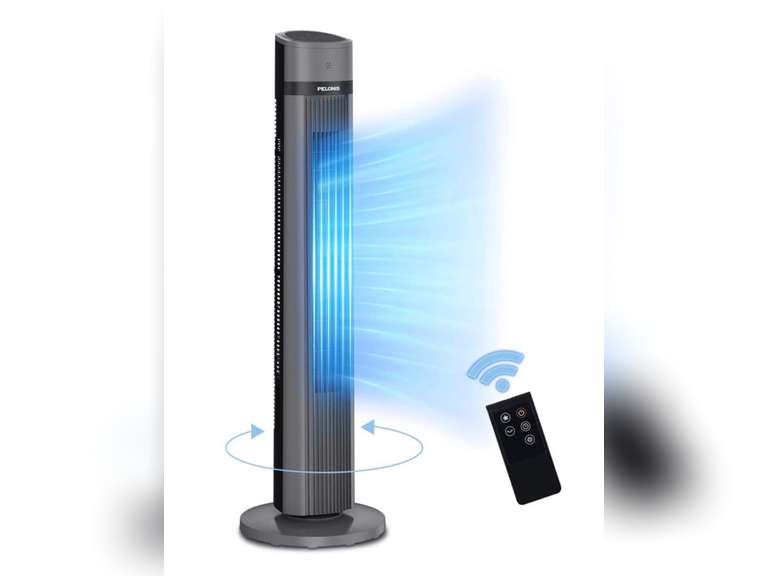 PELONIS PFT40A4AGB Electric Oscillating Stand Up Tower Fan, 40inch