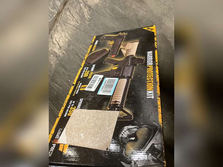 GAME FACE GFR37PKT Warrior Protection SpringPowered SingleShot