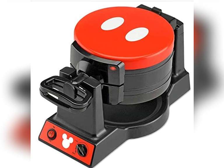 Disney Mickey Mouse Mickey Mouse Double Flip Waffle Maker, 1, Black