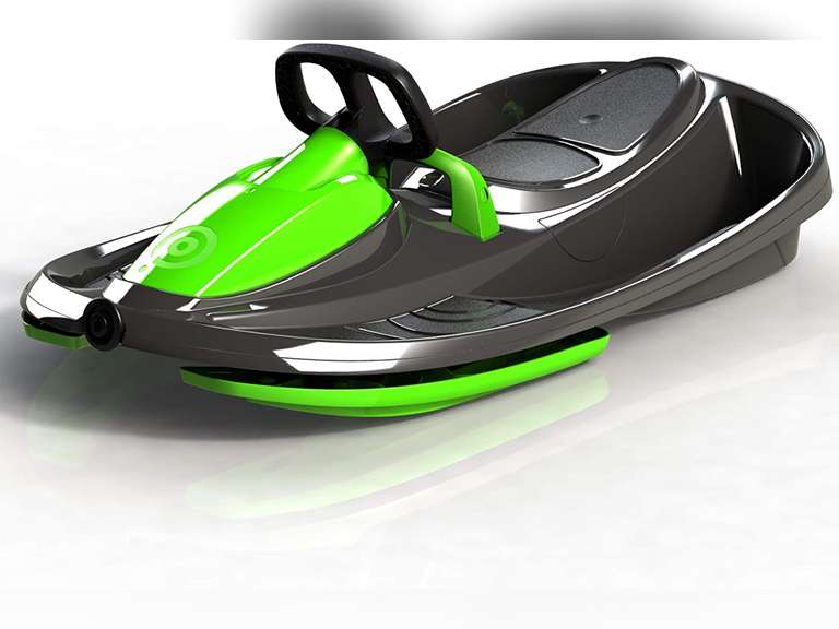 Gizmo Riders Stratos Snow Bobsled for Kids 2 Person Steerable Snow Sled for Ages 3 and Up