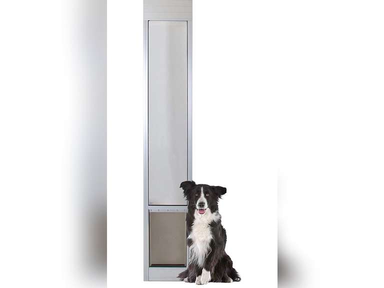 PetSafe 1Piece Sliding Glass Door for Dogs and Cats Fits 81 in to 96