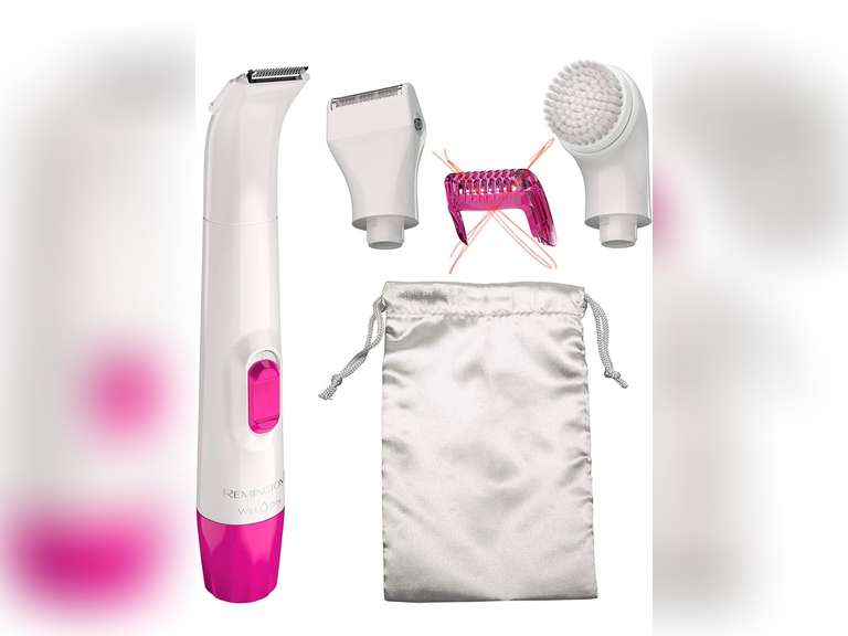 Remington WPG4020US Smooth & Silky Body & Bikini Kit, White/Pink 19.97 Quarter Price