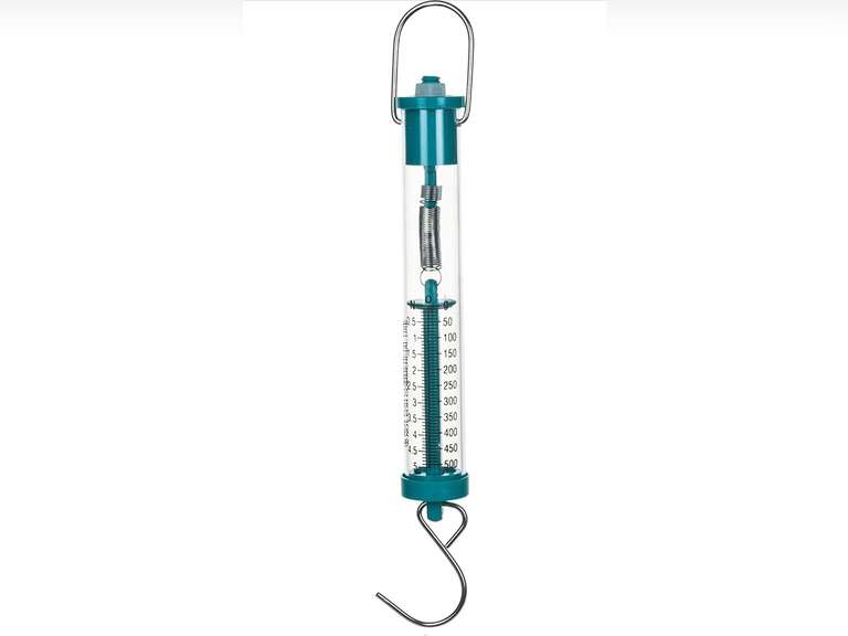 6Pack* Eisco Labs Newton Force Meter Spring Scale Max Capacity 5N, 500gm, Dual Scale Labeled