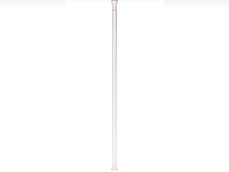 Amazon Basics Tension Curtain Rod, Adjustable 3654" Width White