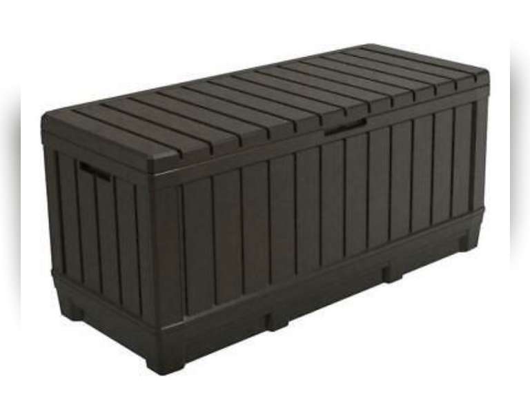Keter STORAGE BOX KENTWOOD 350 Litre Cushion Box Pillow Chest Garden