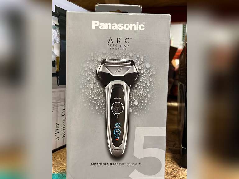 Panasonic Arc5 Electric Razor for Men ESLV65S + Replacement Outer