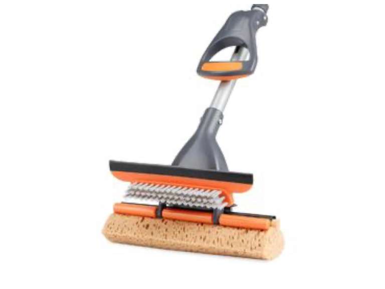 TreeLen 3 in 1 Sponge Mop,Roller Mop with Extendable Handle and