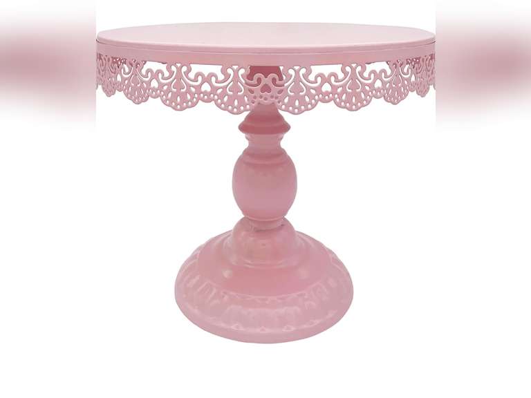 3 Piece Pink Cake stand 25.99 Quarter Price