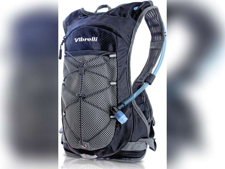 Vibrelli Hydration Pack & 2L Hydration Water Bladder High Flow Bite