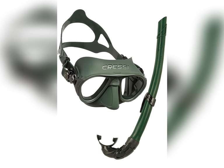 Cressi Mask And Snorkel designed from Freediving and Scuba Diving