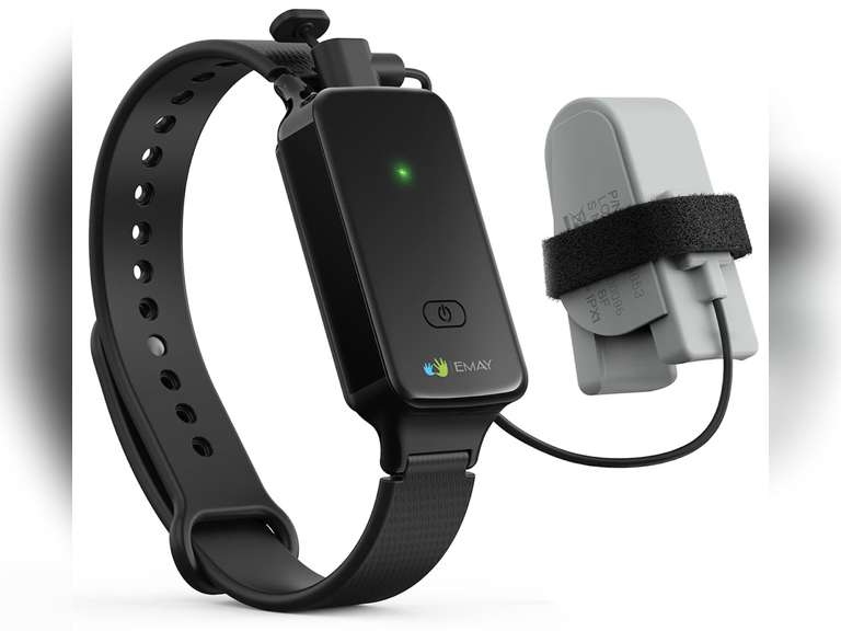 EMAY SleepO2 Wrist Oxygen Monitor with Wrap Probe Bluetooth Pulse