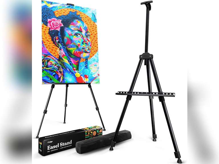 Portable Artist Easel Stand Adjustable Height Painting Easel with Bag