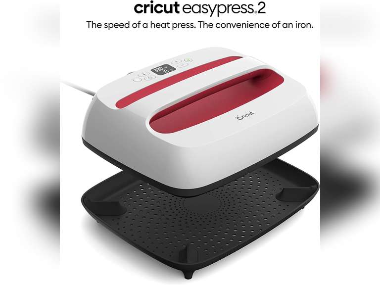 Cricut EasyPress 2 Heat Press Machine (12 in x 10 in), Ideal for T