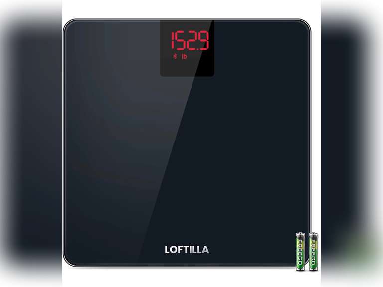 LOFTILLA Scale for Body Weight and BMI, Weight Scales, Digital Bathroom