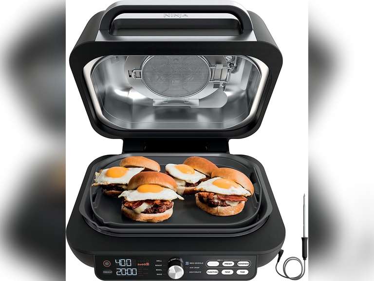 Ninja IG651 Foodi Smart XL Pro 7in1 Indoor Grill/Griddle Combo, use