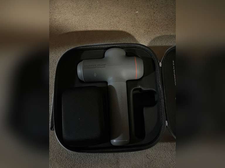 Power Percussion Deep Tissue Massager with 6 Attachments Sharper