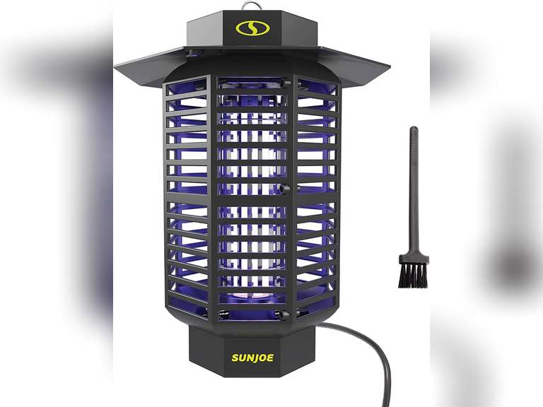 Sun Joe SJBZ18W 18Watt UV Indoor/Outdoor Bug Zapper, 1600 sq ft