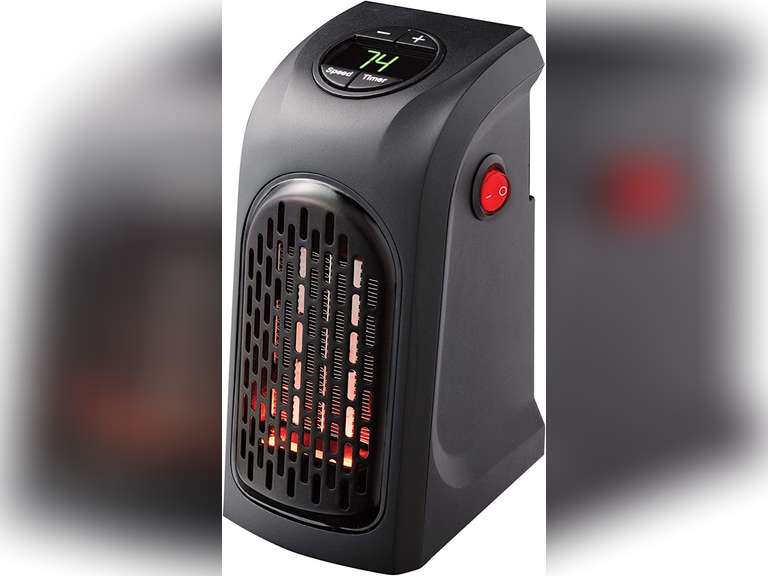 Ontel Handy Heater Deluxe with Remote 400 Watt PlugIn Personal