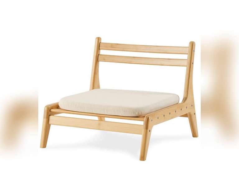CENZEN Bamboo Floor Chair for Sitting on The Floor Unique Janpanese