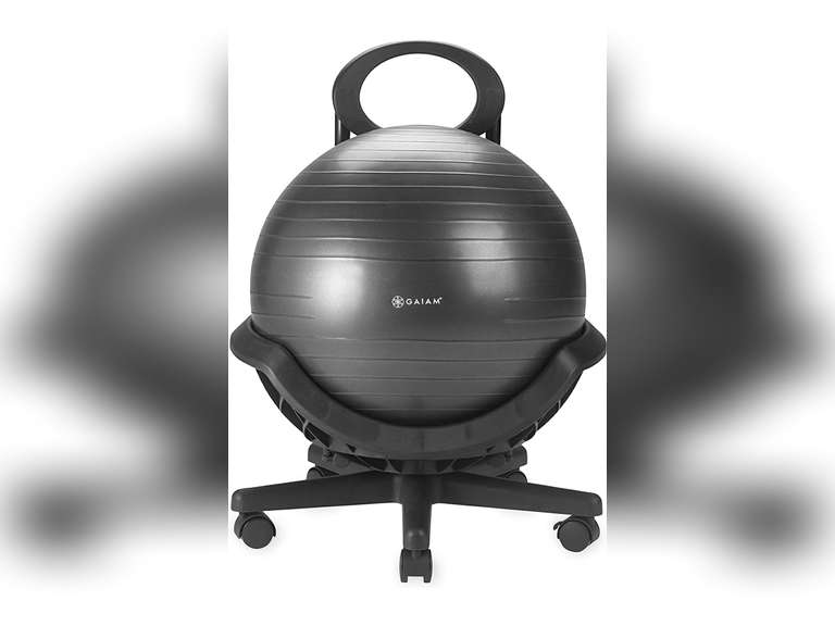Gaiam Ultimate Balance Ball Chair (Standard or Swivel Base Option