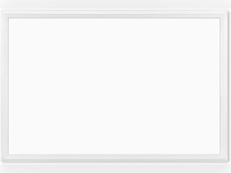 U Brands Dry Erase Board, 20 x 30 Inches, White Wood Frame