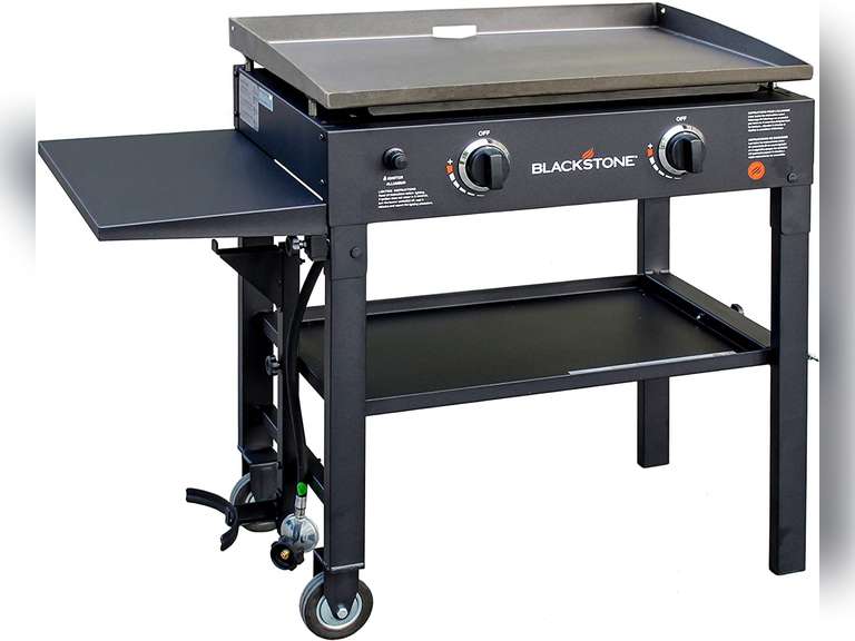 Damaged/missing parts*Blackstone Flat Top Gas Grill Griddle 2 Burner