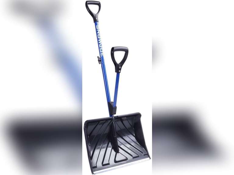 Snow Joe Shovelution SJSHLV01 18in StrainReducing Snow Shovel w