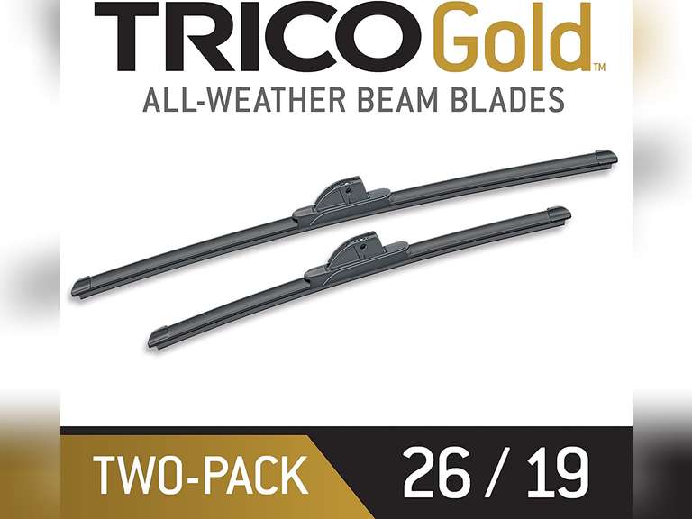 TRICO Gold® 26 & 19 Inch Pack of 2 Automotive Replacement Windshield