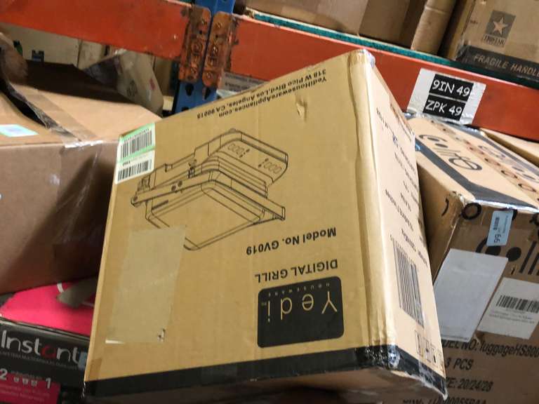 Yedi Total Package 6in1 Digital Indoor Grill, Waffle Maker, Panini